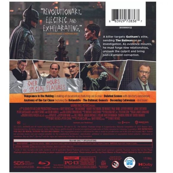The Batman (Blu-ray + DVD + Digital) - Picture 7 of 8